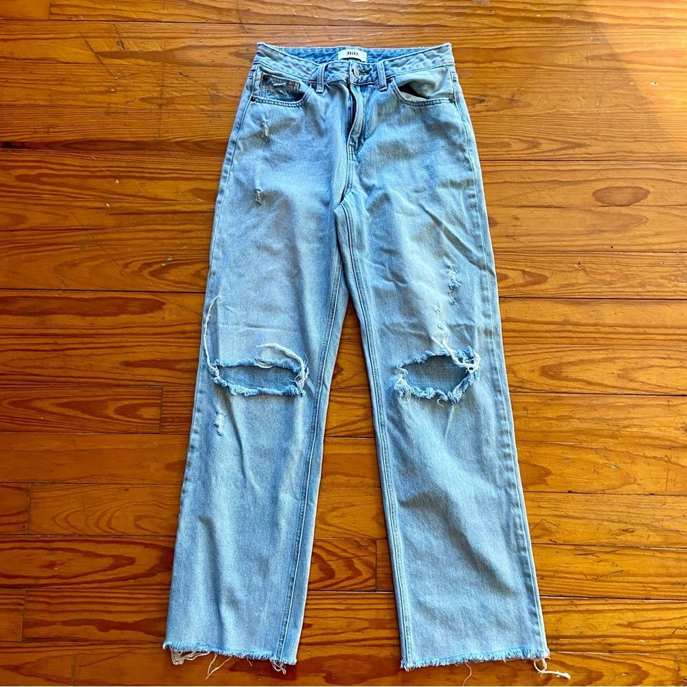 JBD Distressed Light Blue Women's Jeans